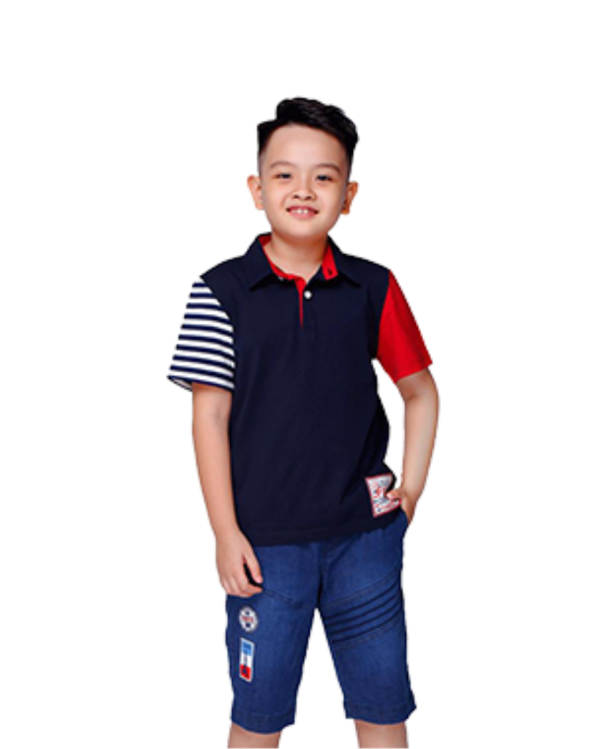 TT FIRE CRACKER Boys' Collared T-shirt