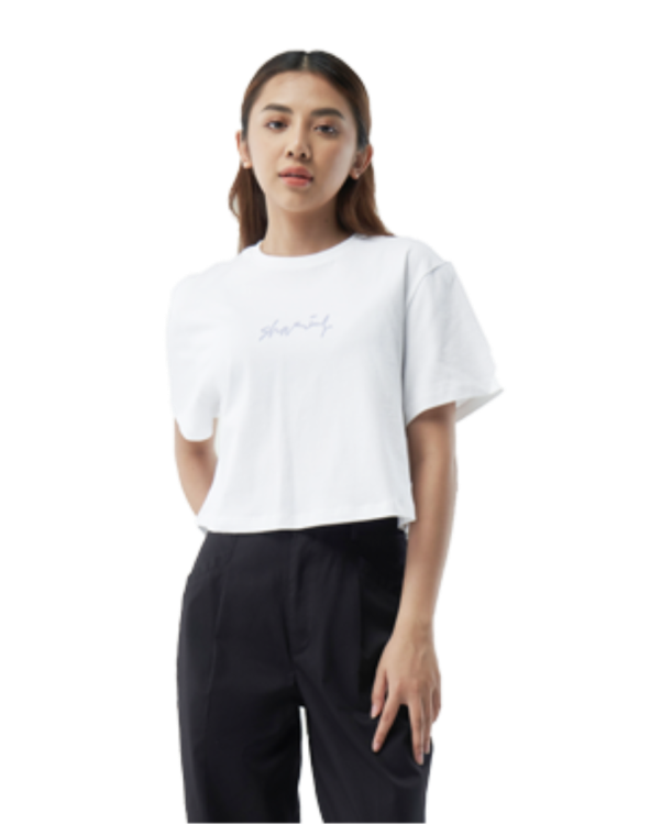 Women's T-shirt Short Sleeve Print Form